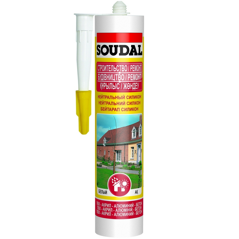 Soudal нейтральный силикон