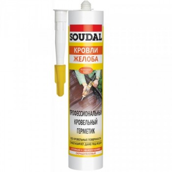 Soudal профессиональный кровельный герметик