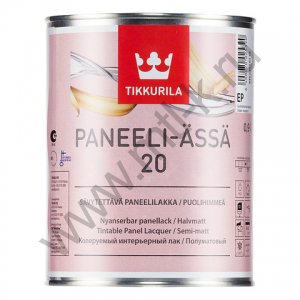 Tikkurila Paneeli Assa 20 / Тиккурила Панеля Ясся лак полуматовый
