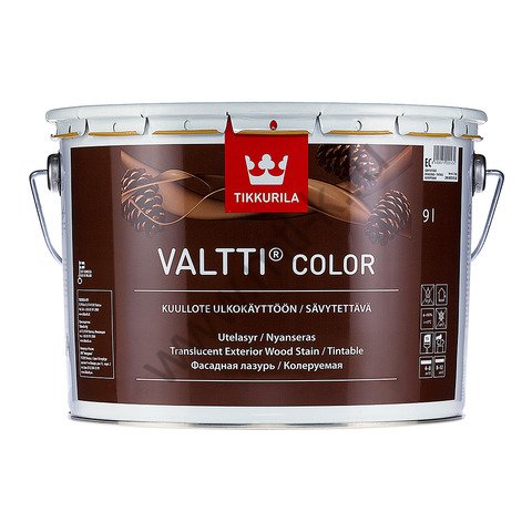 Tikkurila Valtti Akvacolor / Тиккурила Валти Аква Колор лессирующий, фасадный антисептик
