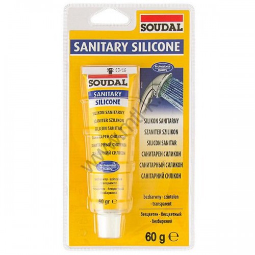 Soudal санитарный силиконовый герметик