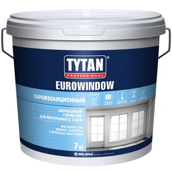 Tytan Professional EUROWINDOW герметик акриловый внутренний пароизоляционный