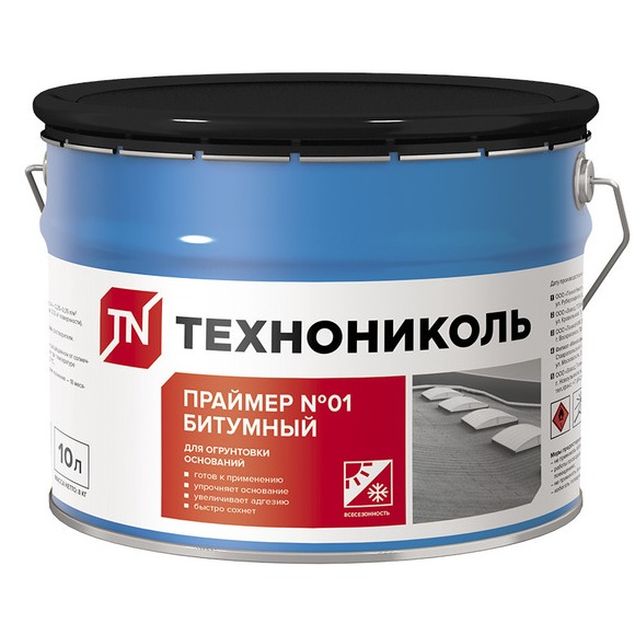 ТЕХНОНИКОЛЬ №01 праймер битумный (10 л)