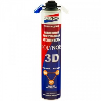 Polynor 3D напыляемый утеплитель