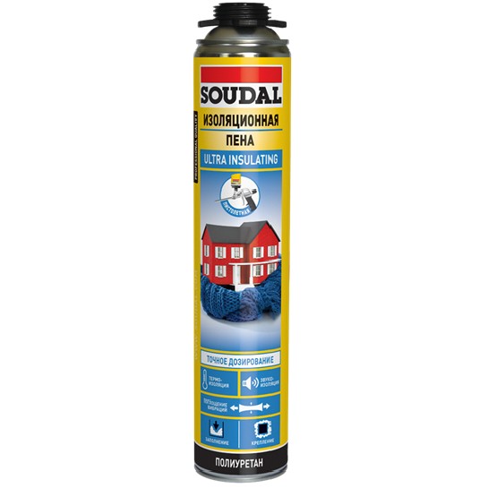 Soudal изоляционная пена пистолетная