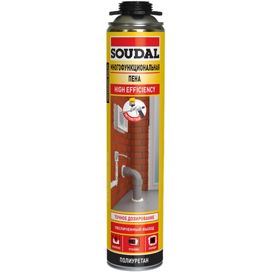 Soudal многофункциональная пена пистолетная