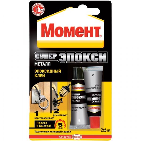 Момент Супер Эпокси Металл