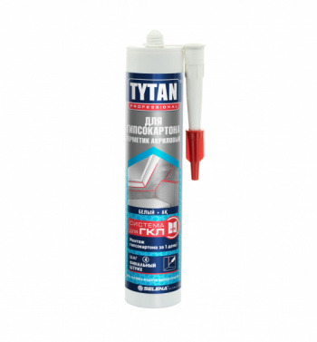 Герметик акриловый Tytan Professional для ГКЛ